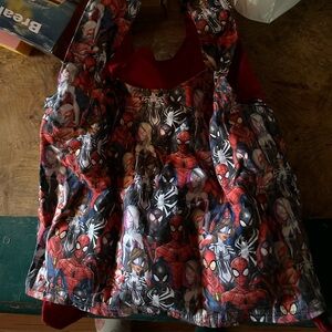 Weighted vest for child- spider man theme